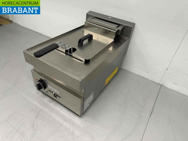 Edelstahl Friteuse Fritteuse 10 Liter 650 Serie 400V Horeca – Bild 4