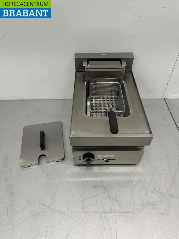 Edelstahl Friteuse Fritteuse 10 Liter 650 Serie 400V Horeca – Bild 5