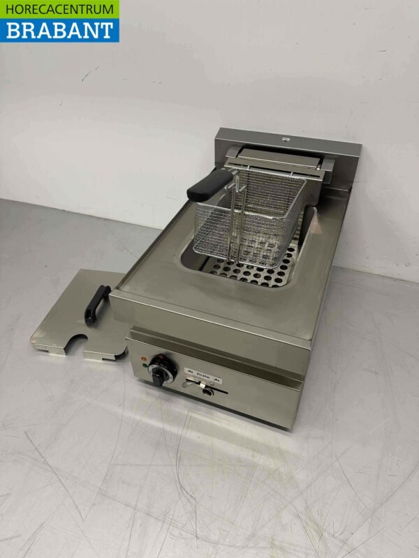 Edelstahl Friteuse Fritteuse 10 Liter 650 Serie 400V Horeca – Bild 6
