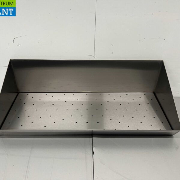 Edelstahl Chips-Tablett Chips Premium-line 70 cm Cafeteria Catering