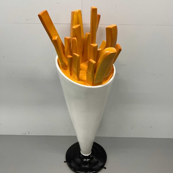 HCB Polyester Kartoffelsack Pommes Frites Tasche 150 cm Werbung Pflaster Werbung Catering Industrie