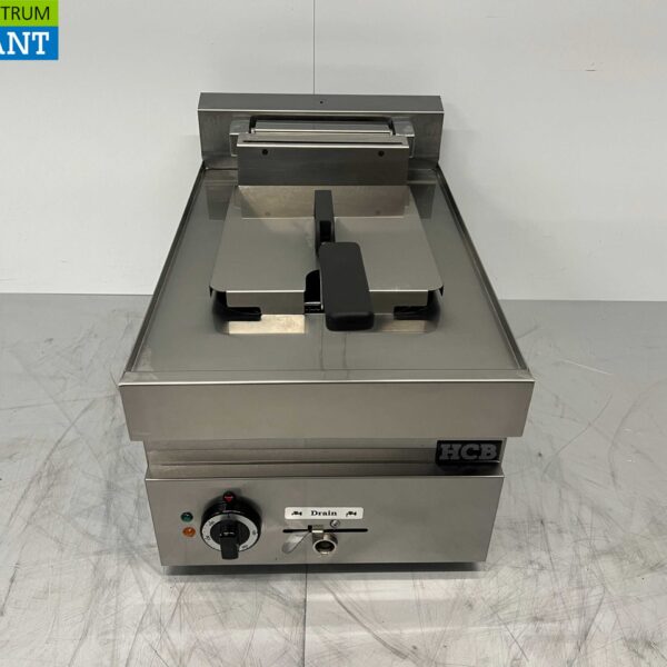 HCB Edelstahl Friteuse 10 Liter 400V Horeca