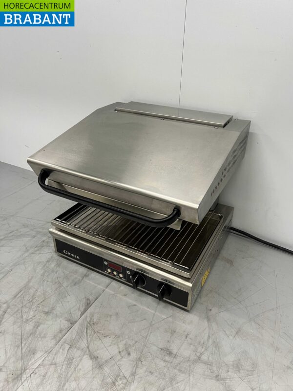 Edelstahl Giorik Salamander Grill Infrarot 57 cm 400V Horeca – Bild 3