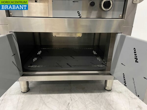 Edelstahl Teppanyaki Grillpfanne 80 cm GAS Horeca – Bild 4