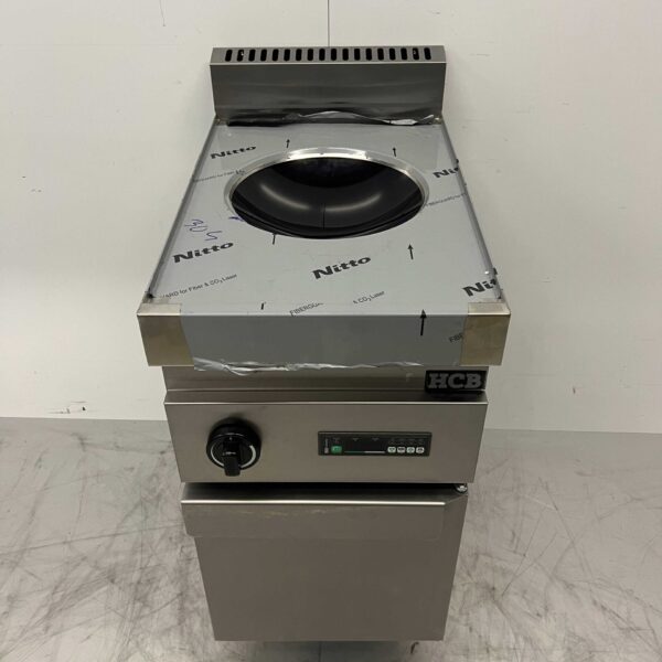 Edelstahl Induktion Wok Wok Brenner Wok Platte 5 kW 400V Horeca