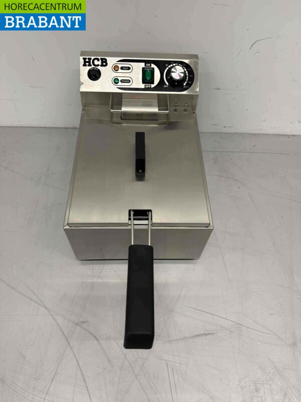 Edelstahl Friteuse Fritteuse 10 Liter 230V Horeca – Bild 2