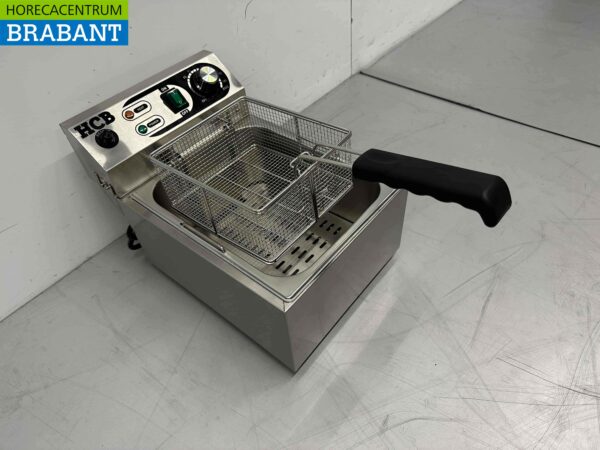 Edelstahl Friteuse Fritteuse 10 Liter 230V Horeca – Bild 6
