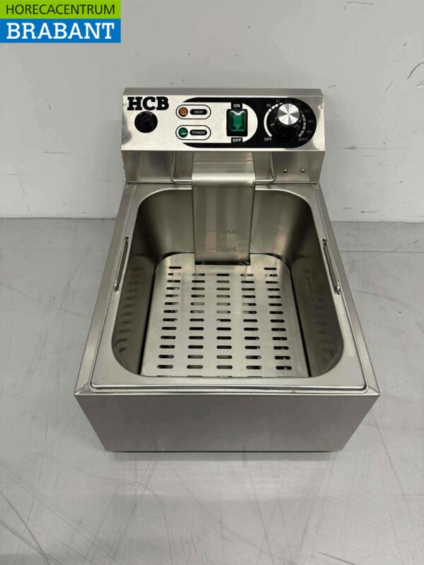 Edelstahl Friteuse Fritteuse 10 Liter 230V Horeca – Bild 7