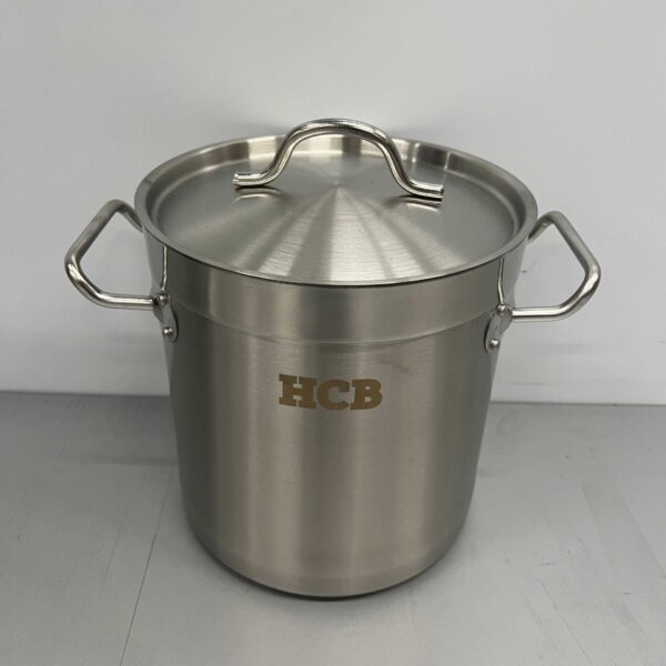 Edelstahl Suppentopf Kochtopf Induktion 20 x 20 cm 6 Liter Catering