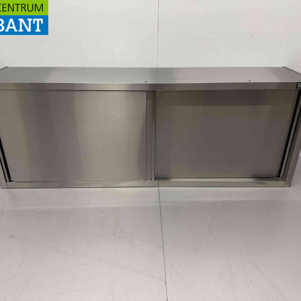 Edelstahl HCB Hängeschrank Premium-line 2 Schiebetüren 180 cm Catering