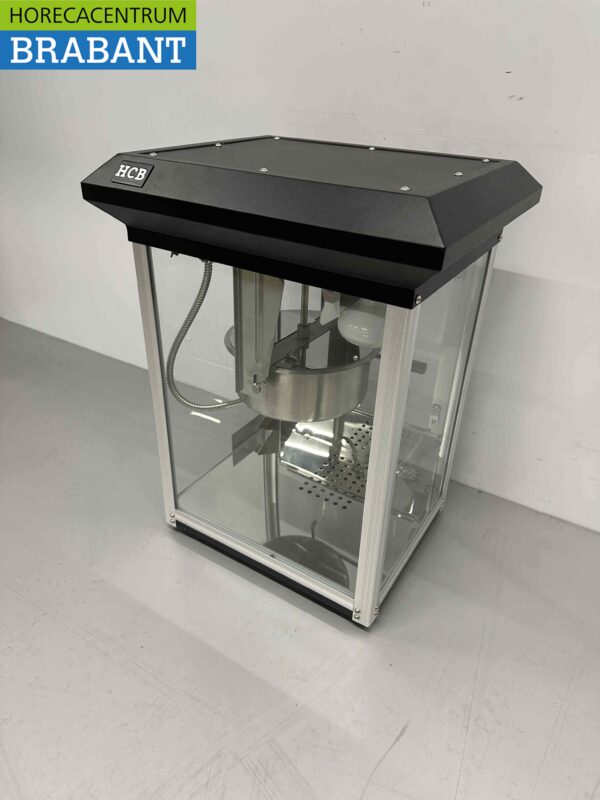 Popcornmaschine Popcornmaschine Kompakt schwarz 230V Braderie Markt Horeca – Bild 3
