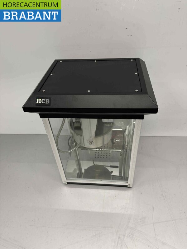 Popcornmaschine Popcornmaschine Kompakt schwarz 230V Braderie Markt Horeca – Bild 4