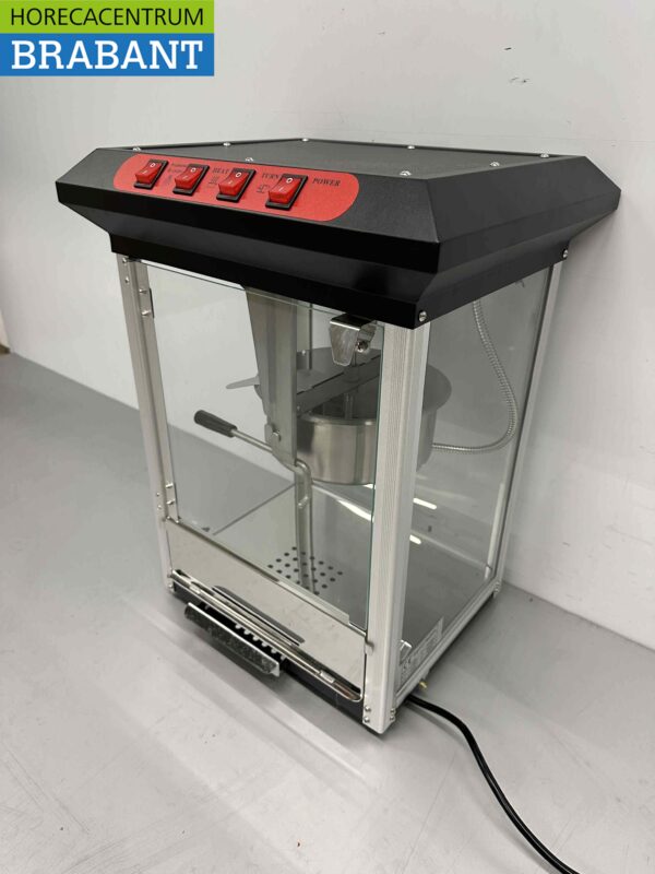 Popcornmaschine Popcornmaschine Kompakt schwarz 230V Braderie Markt Horeca – Bild 6