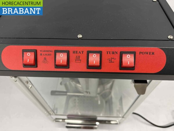 Popcornmaschine Popcornmaschine Kompakt schwarz 230V Braderie Markt Horeca – Bild 8