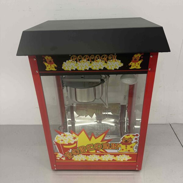 Luxus Popcornmaschine Popcornmaschine Schwarz 230V Braderie Markt Horeca