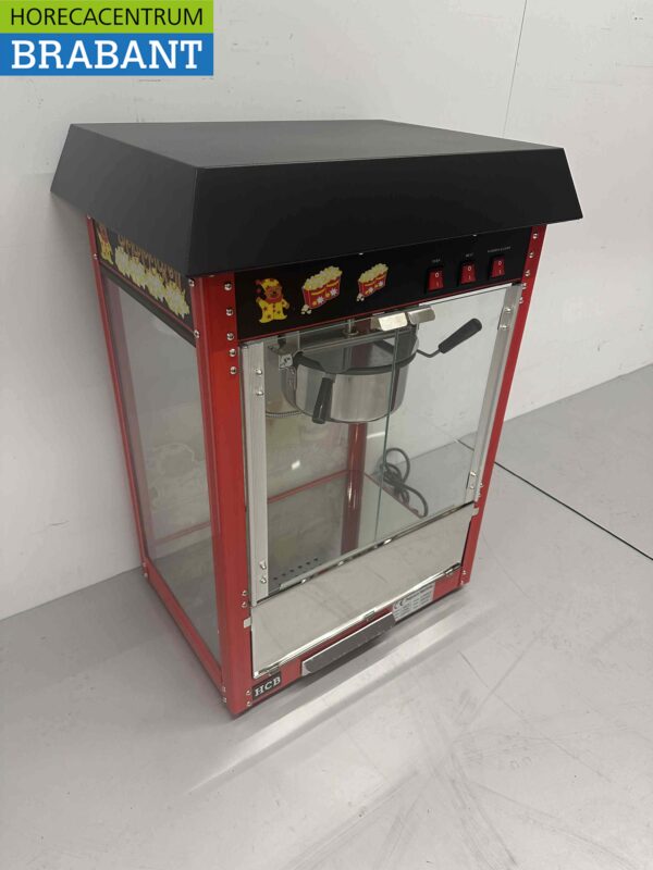 Luxus Popcornmaschine Popcornmaschine Schwarz 230V Braderie Markt Horeca – Bild 5