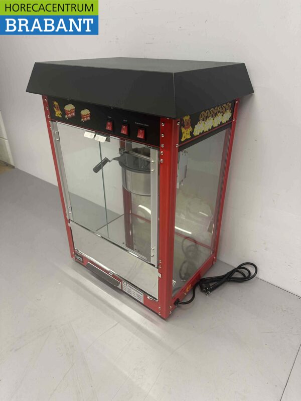 Luxus Popcornmaschine Popcornmaschine Schwarz 230V Braderie Markt Horeca – Bild 6