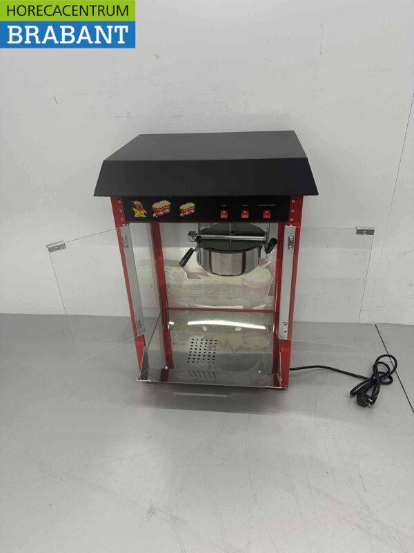 Luxus Popcornmaschine Popcornmaschine Schwarz 230V Braderie Markt Horeca – Bild 7