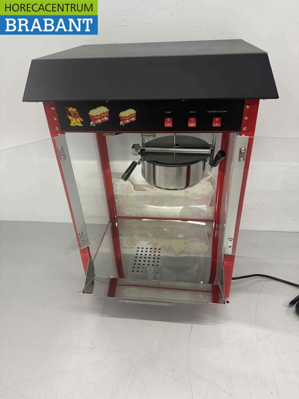 Luxus Popcornmaschine Popcornmaschine Schwarz 230V Braderie Markt Horeca – Bild 8