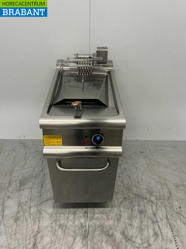 Baron Friteuse aus Edelstahl 17 Liter 400V Horeca