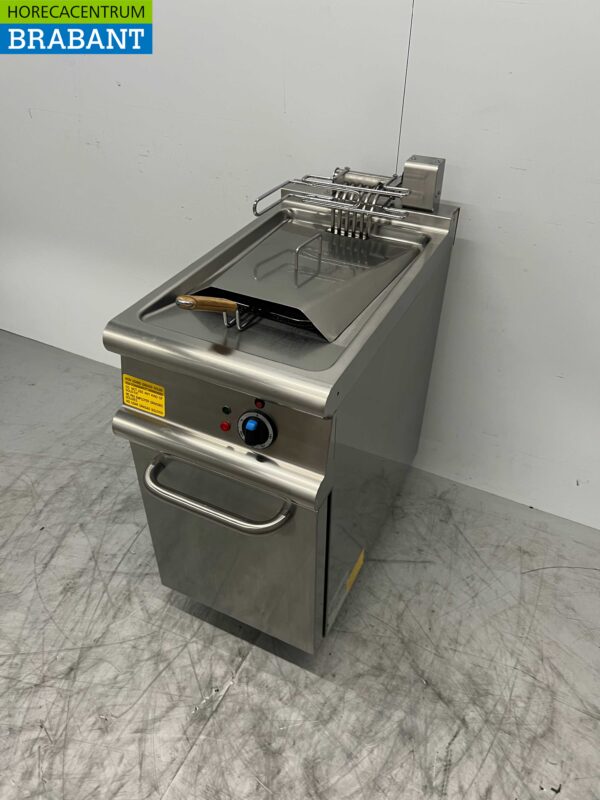 Baron Friteuse aus Edelstahl 17 Liter 400V Horeca – Bild 2