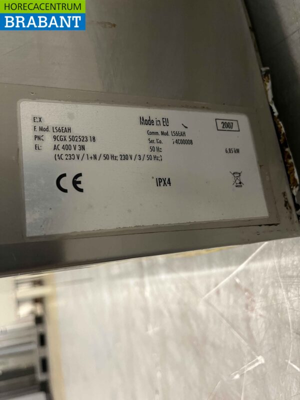 Zanussi LS6EA Geschirrspüler aus Edelstahl Frontlader 400V Horeca – Bild 5