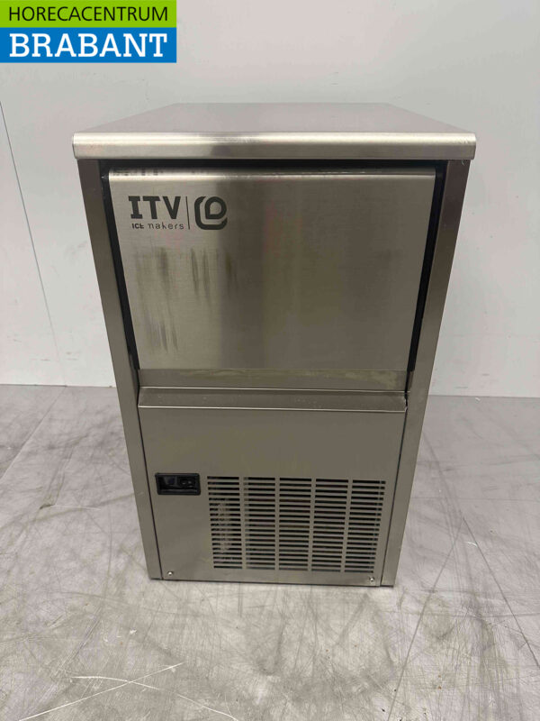 ITV Quasar Eiswürfelmaschine aus Edelstahl Eiswürfelmaschine 22 kg pro Tag 230V Horeca