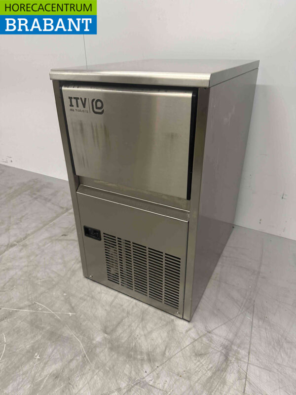 ITV Quasar Eiswürfelmaschine aus Edelstahl Eiswürfelmaschine 22 kg pro Tag 230V Horeca – Bild 2