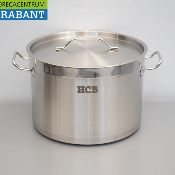 Edelstahl HCB Suppentopf Kochtopf Induktion 30 x 20 cm 14 Liter Horeca