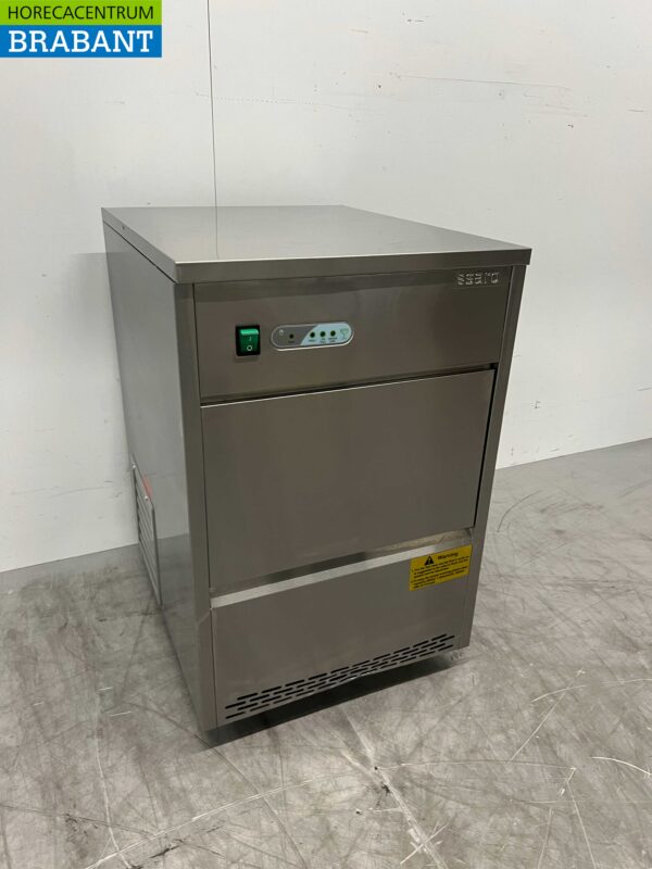 Saro 325-1005 Eiswürfelmaschine aus Edelstahl Eiswürfelbereiter 26 kg pro Tag 230V Horeca – Bild 2