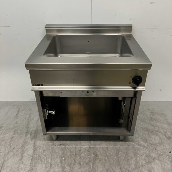 Saro Bain marie aus Edelstahl 2/1 GN 230V Horeca