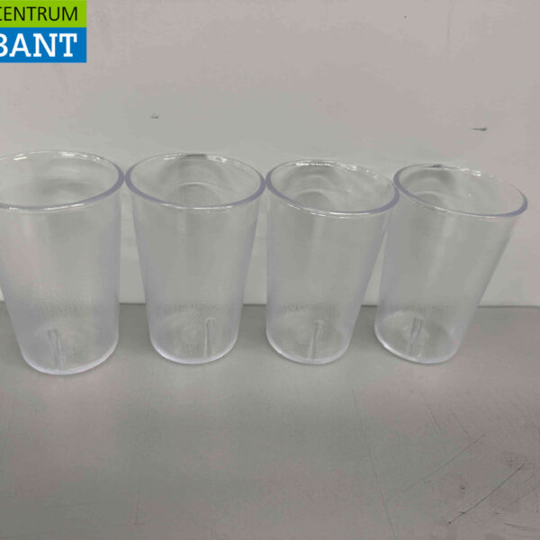 BBP Polycarbonat unzerbrechlich Glas Tassen Becher 231 ml 72 Stück Horeca