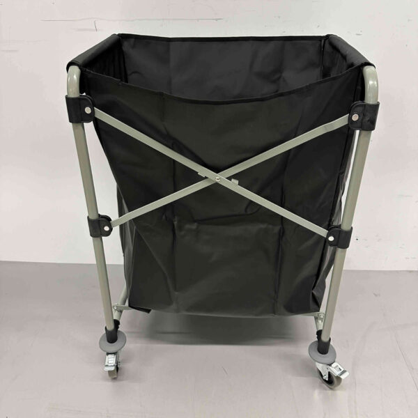 HCB Zusammenklappbarer Wäschesackwagen Wäschesackwagen Wäschewagen 150 Liter Catering