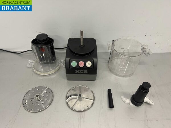 HCB Cutter Gemüseschneider 3 Liter mit 3 Klingen 230V Horeca – Bild 5