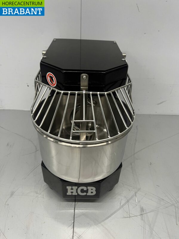 Edelstahl HCB Spiralkneter Teigkneter 8 Liter Schwarz 230V Horeca