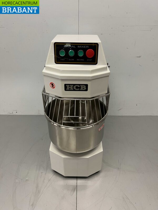 Edelstahl HCB Spiralkneter Teigkneter 20 Liter 230V Horeca