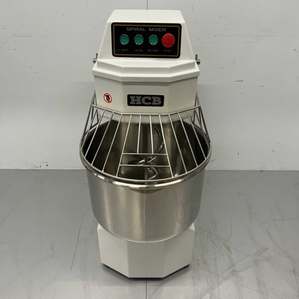 Edelstahl HCB Spiralkneter Teigkneter 40 Liter 230V Horeca