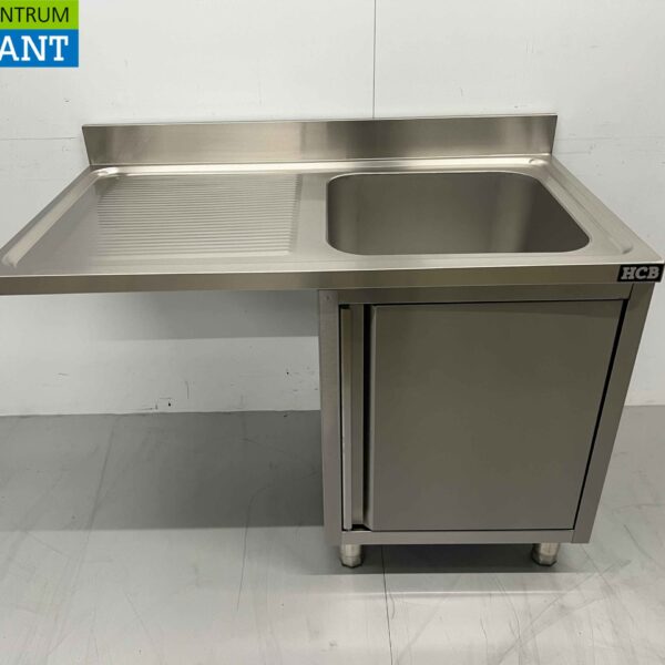 Edelstahlspüle Spüle Premium-line 1 Flügeltür 120 cm Catering