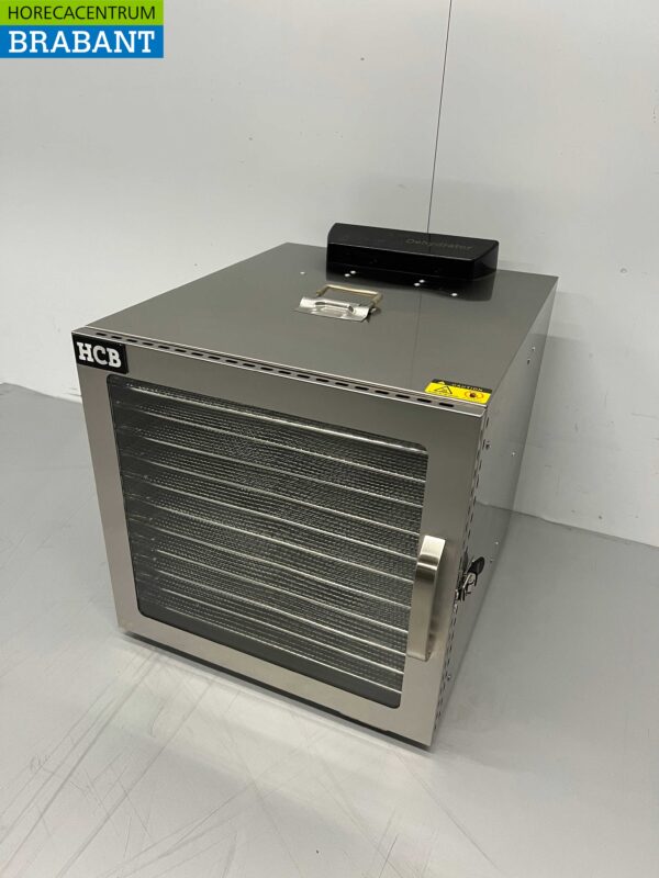 Edelstahl HCB Lebensmitteltrockner Obsttrockner 12 Gestelle 230V Horeca – Bild 2