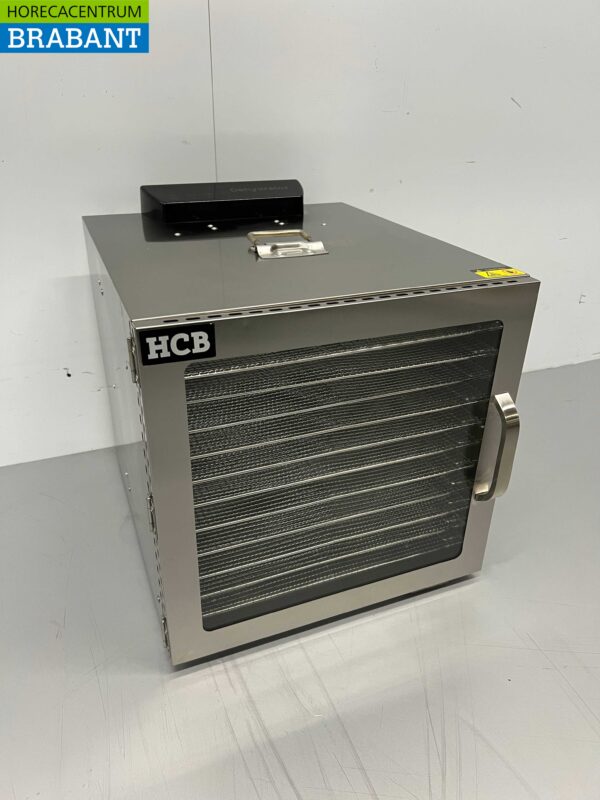 Edelstahl HCB Lebensmitteltrockner Obsttrockner 12 Gestelle 230V Horeca – Bild 3