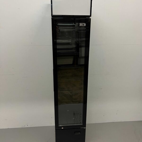 HCB Glastürkühlschrank Getränkekühlschrank Glastür 160 Liter 230V Horeca