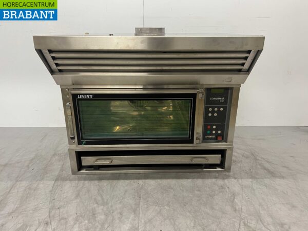 Edelstahl Leventi Combimat DGT Combisteamer Dampfgarer Dampffunktion 60/40 cm 230V Horeca