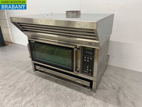 Edelstahl Leventi Combimat DGT Combisteamer Dampfgarer Dampffunktion 60/40 cm 230V Horeca – Bild 2