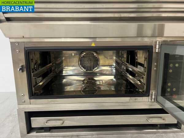 Edelstahl Leventi Combimat DGT Combisteamer Dampfgarer Dampffunktion 60/40 cm 230V Horeca – Bild 4