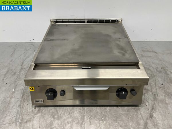 Edelstahl Zanussi Cook-through glatt 80 cm GAS Horeca