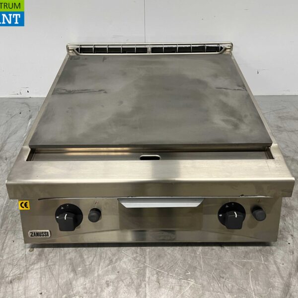 Edelstahl Zanussi Cook-through glatt 80 cm GAS Horeca