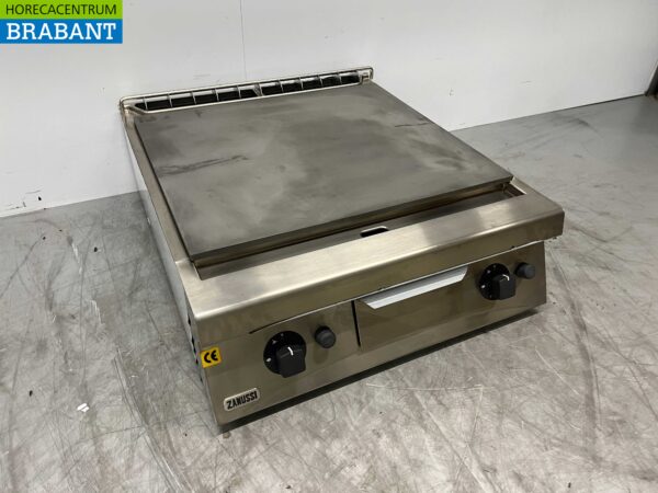 Edelstahl Zanussi Cook-through glatt 80 cm GAS Horeca – Bild 3