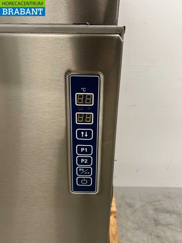Edelstahl Rhima Durchschubspülmaschine WD-6 PLUS GREEN Dampfkondensator 400V Horeca – Bild 4