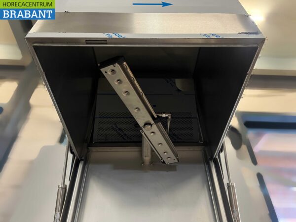 Edelstahl Rhima Durchschubspülmaschine WD-6 PLUS GREEN Dampfkondensator 400V Horeca – Bild 7