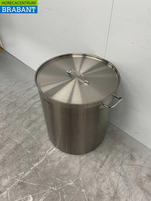 Edelstahl Suppentopf Kochtopf Induktion 55 x 60 cm 140 Liter Catering – Bild 2